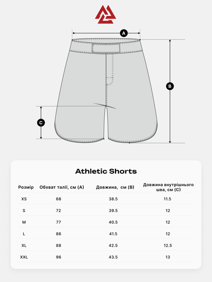 Fightback Athletic Shorts, Photo № 4