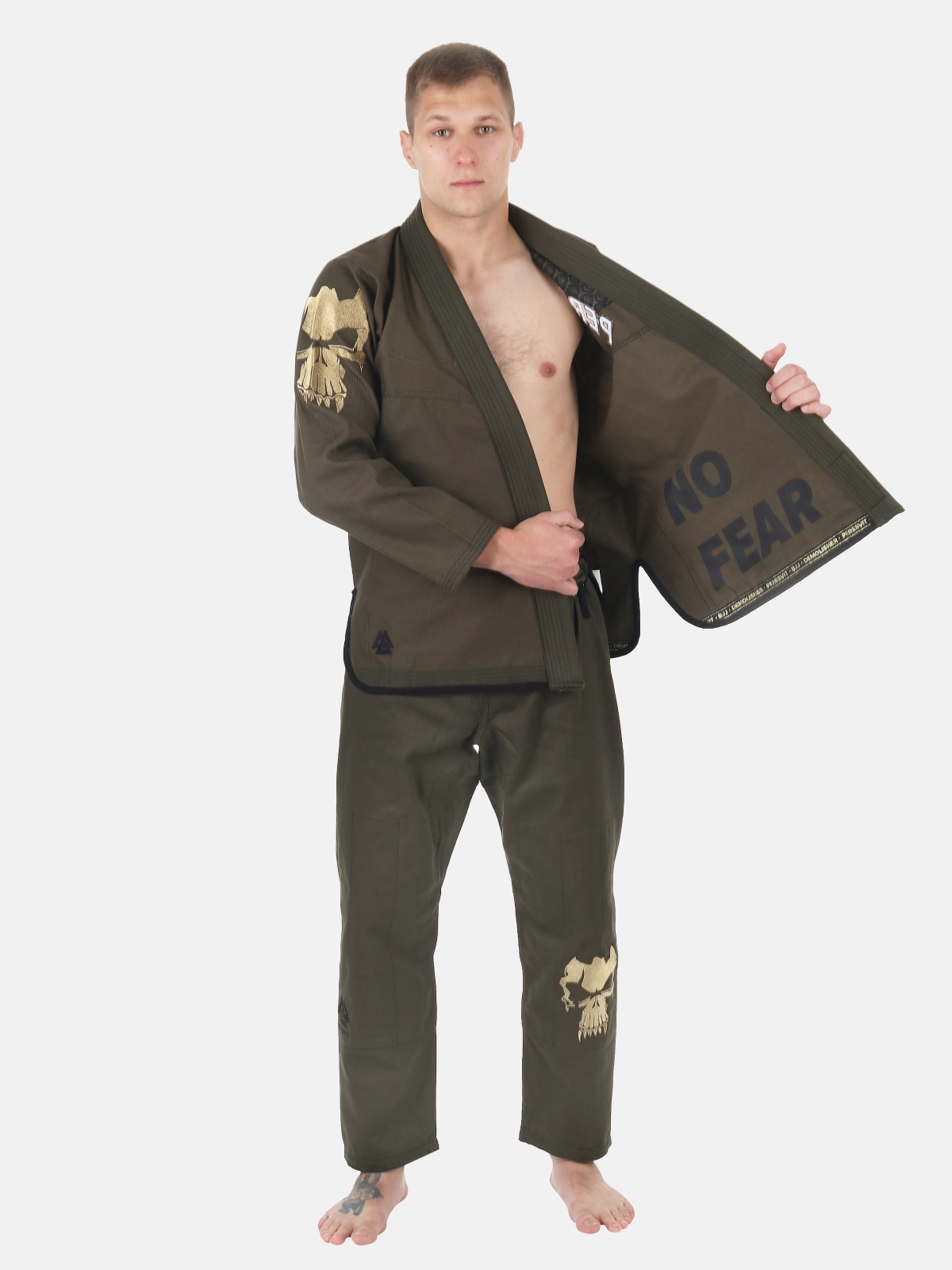 Peresvit Demolisher BJJ Gi Military Green, Photo No. 5