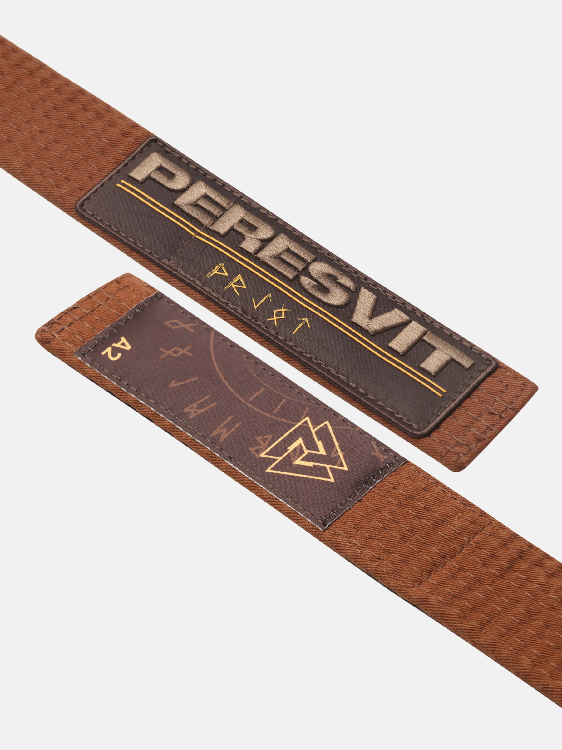 Pas Focus Premium do BJJ – brązowy