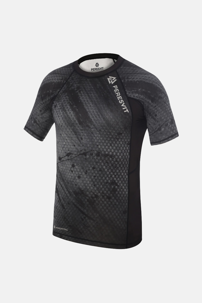 Immortal 2.0 Rashguard Short Sleeve Black Rain, Photo № 3
