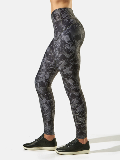 Peresvit Core Women’s Leggings Graphite Camo, Photo No. 2