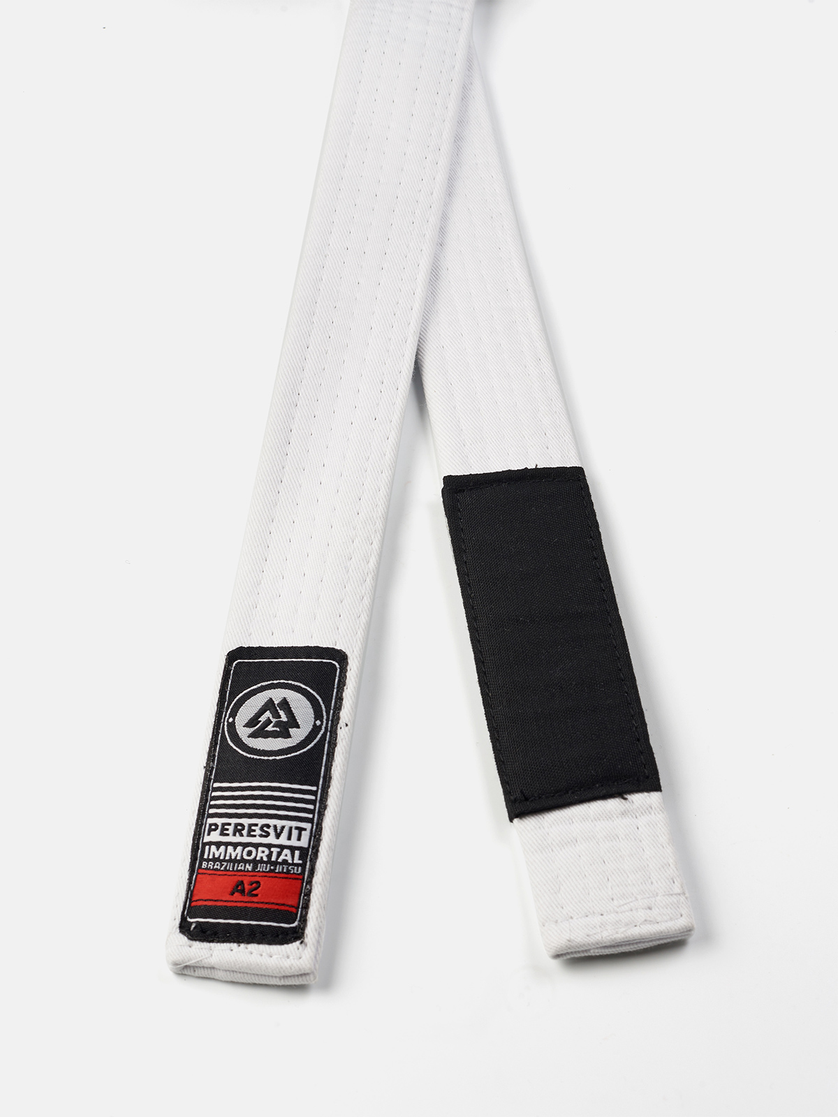 Mens Immortal BJJ Gi Belt White, Photo No. 2