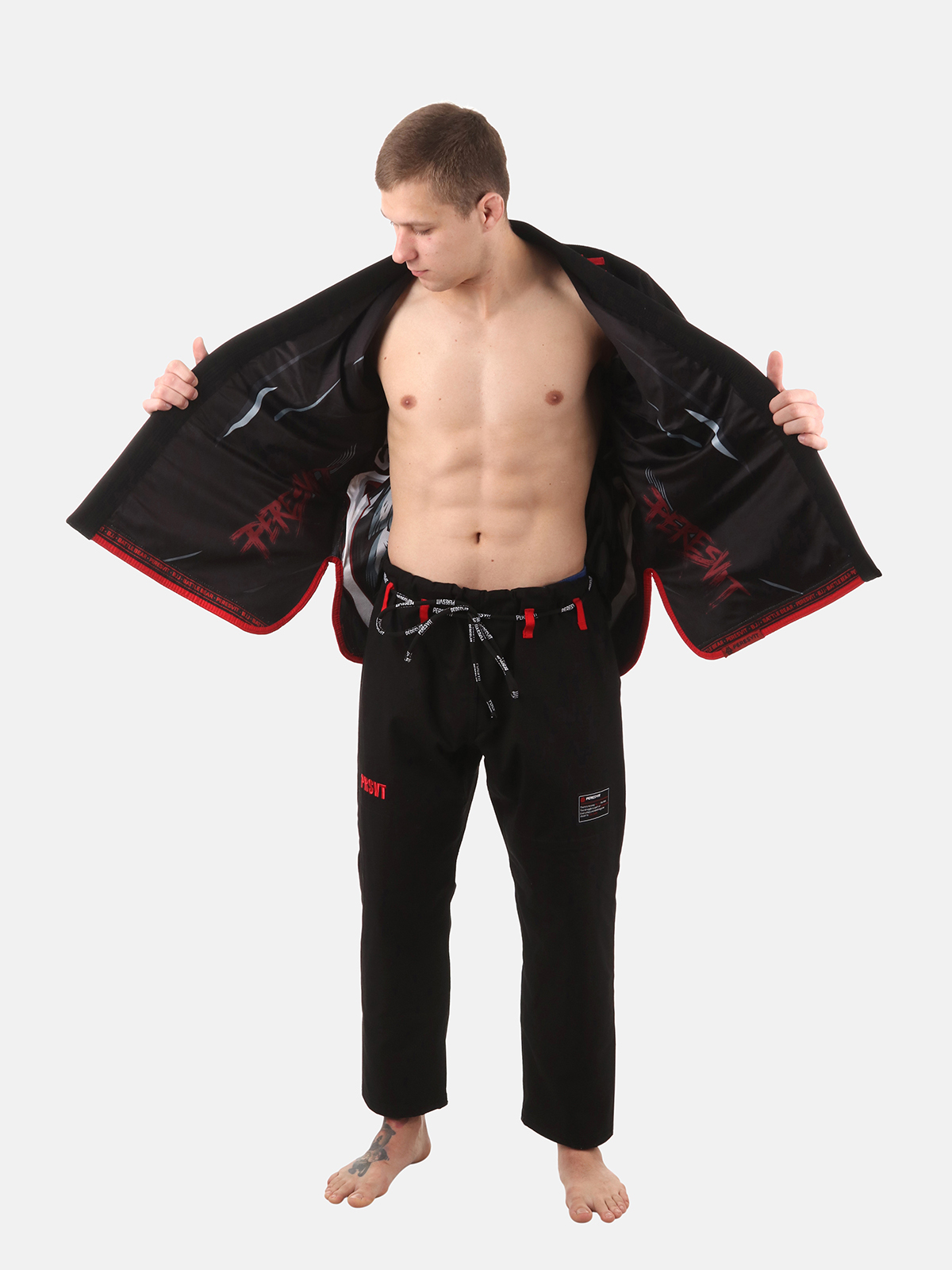 Peresvit Battle Bear BJJ Gi Black, Photo No. 5