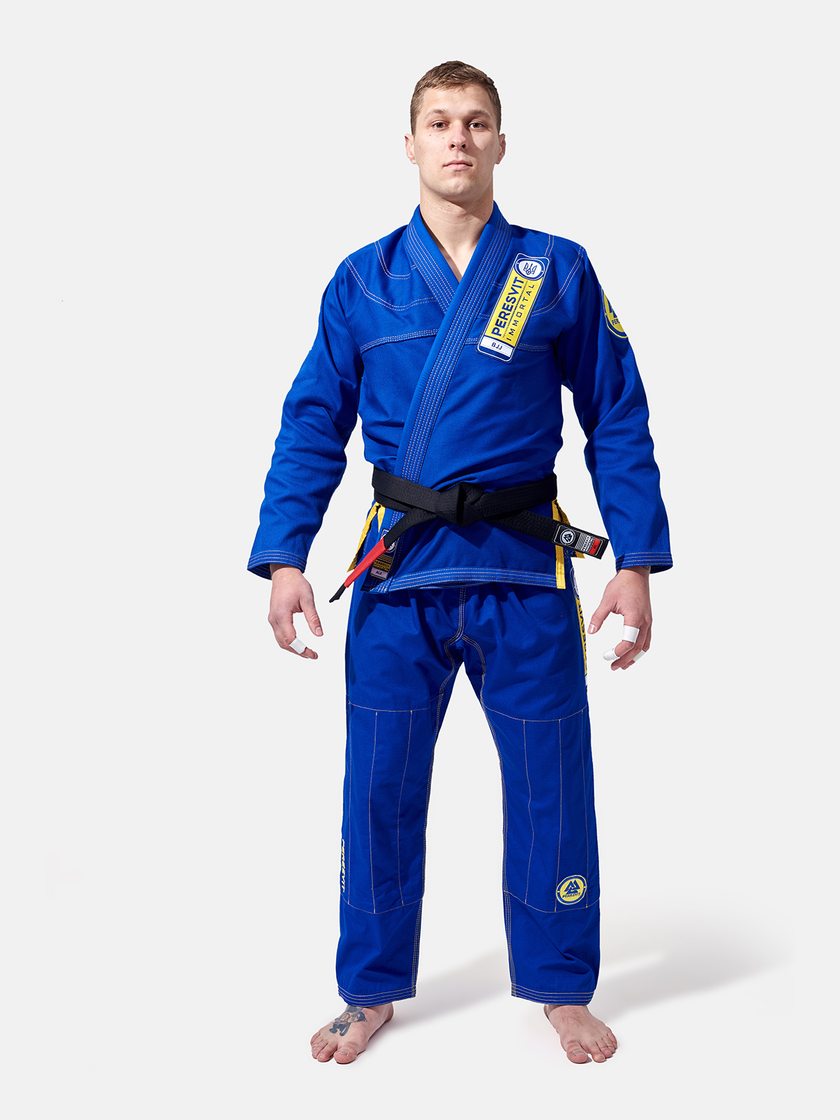 Mens Immortal BJJ Gi Ukraine Edition