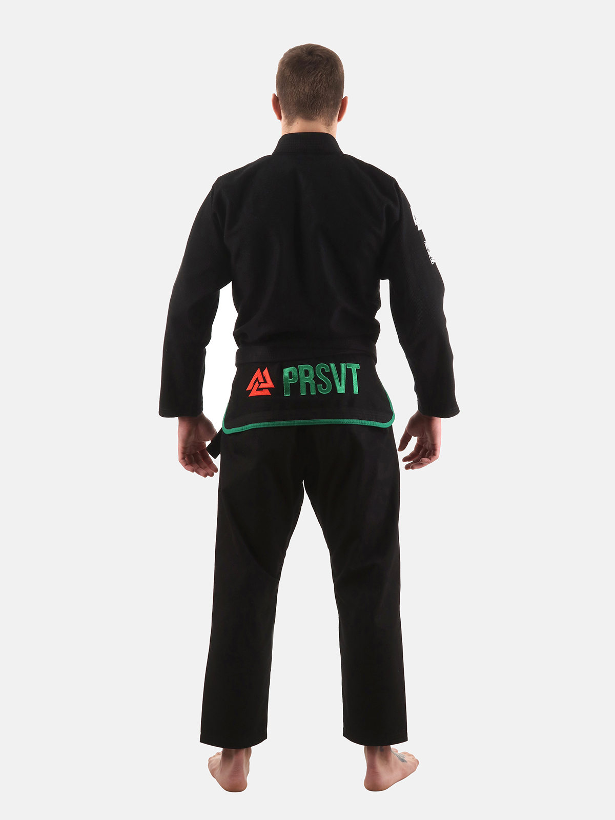 Mens Rival BJJ Gi Black, Photo No. 3