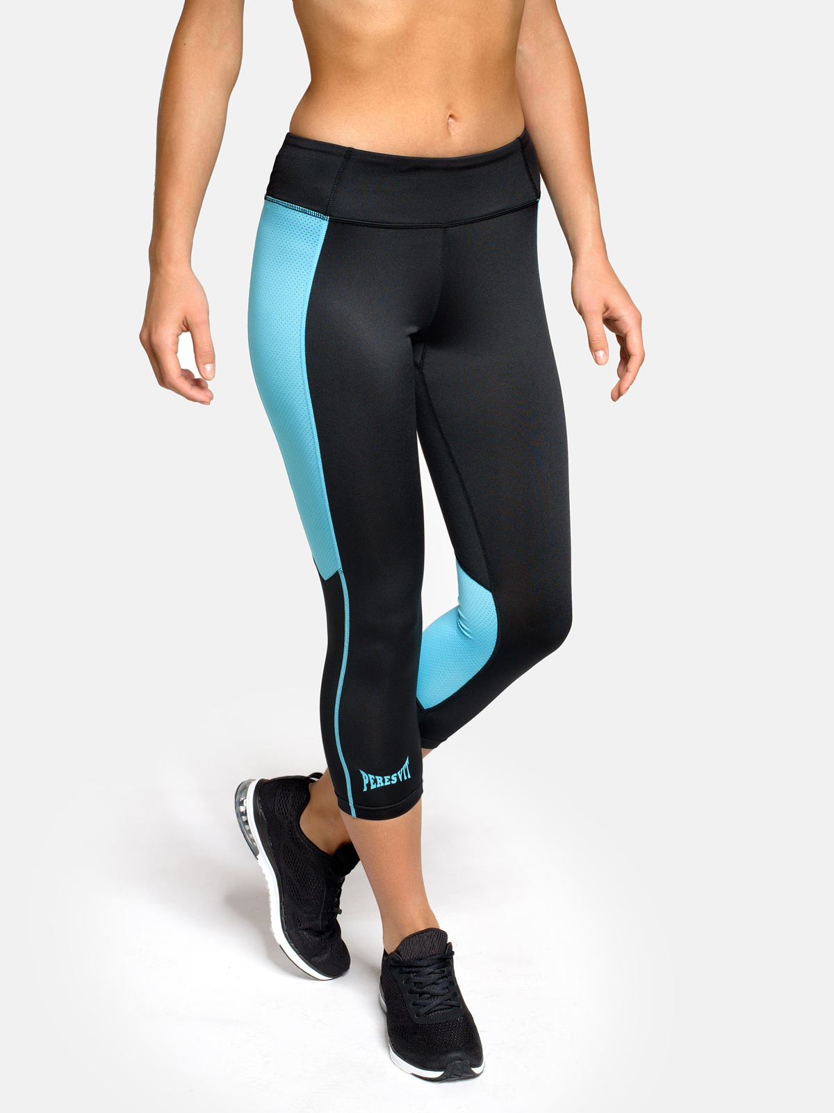 Peresvit Air Motion Womens Capri Black Aqua