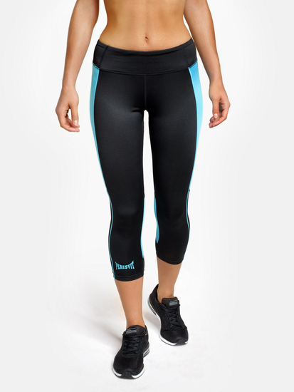 Peresvit Air Motion Womens Capri Black Aqua, Photo No. 3