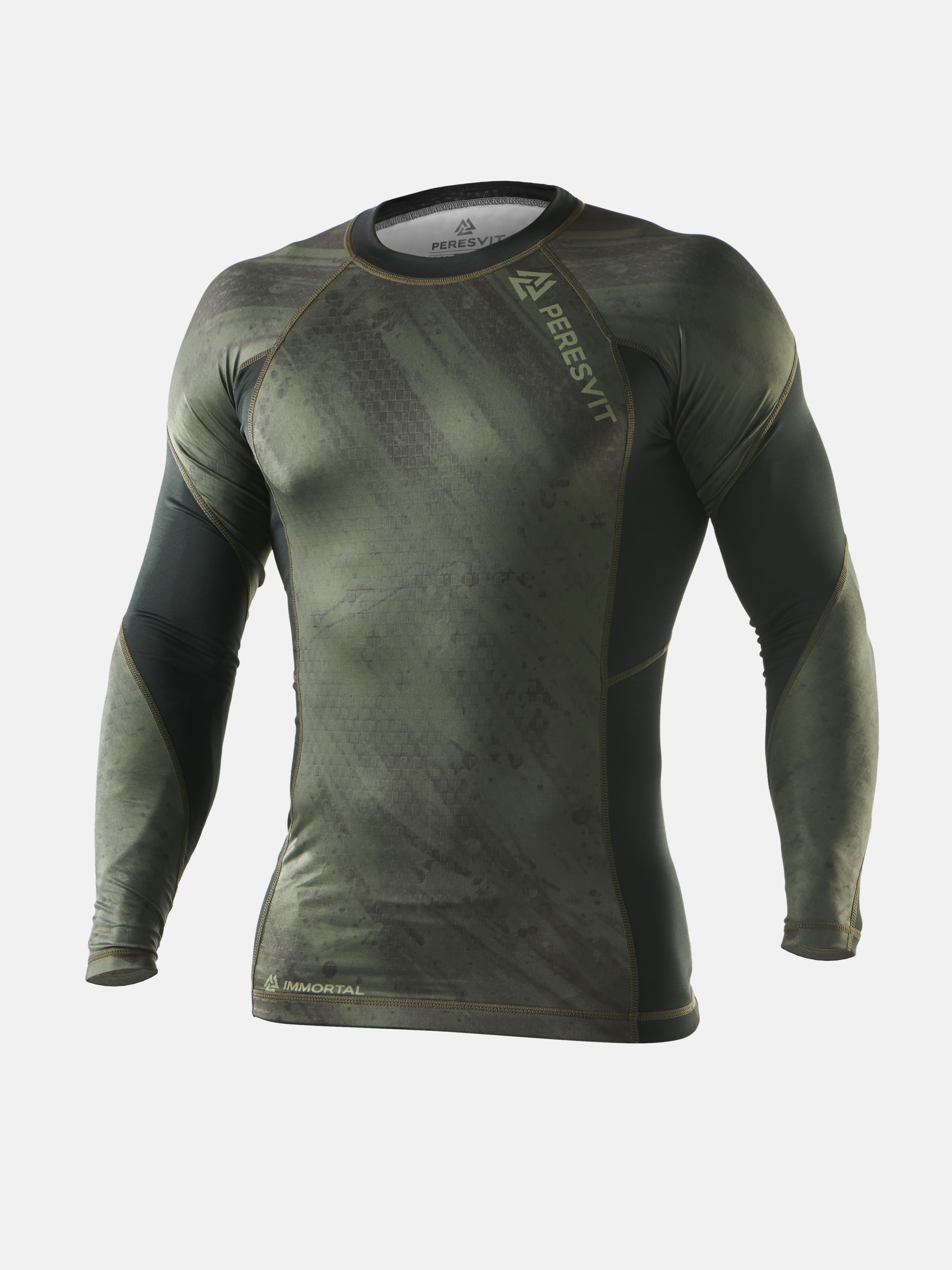 Rash Guard z długim rękawem Peresvit Immortal 2.0 Military Green, Zdjęcie № 3