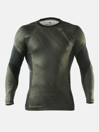 Rash Guard z długim rękawem Peresvit Immortal 2.0 Military Green