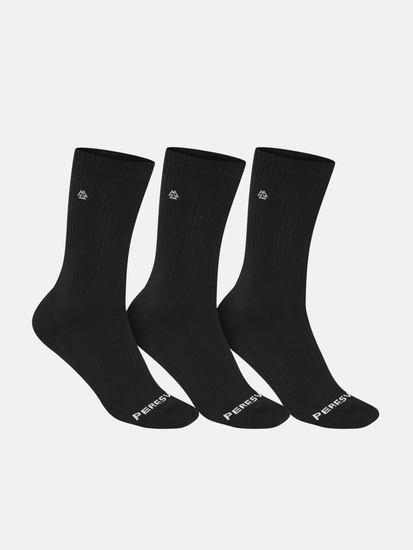 Sport Socks AG+ Quarter Black (3 pairs)