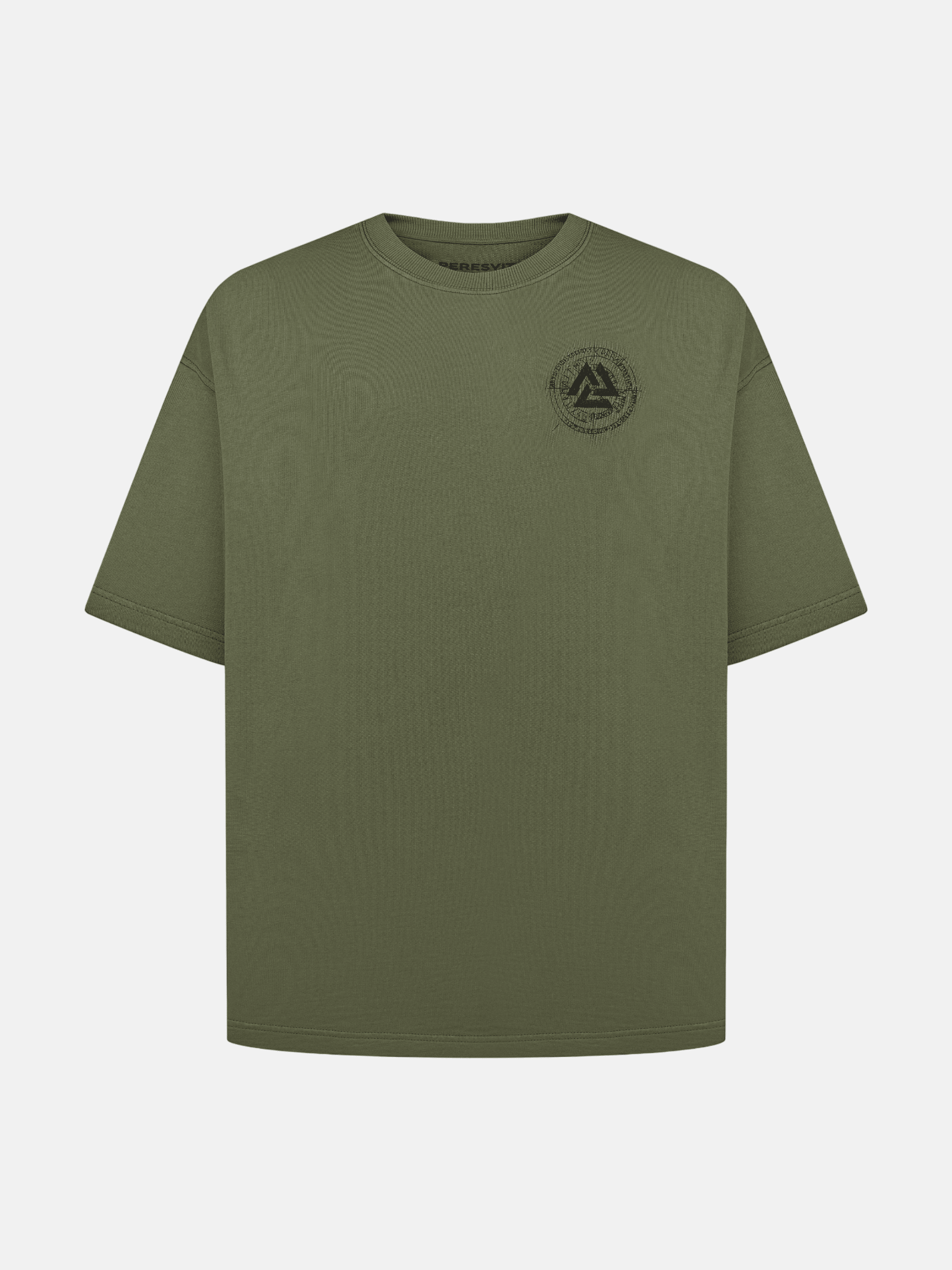 Oversized Ethos T-shirt Dust Sage, Photo № 6