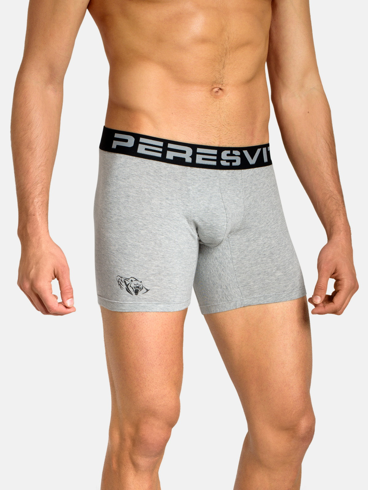 Peresvit Native Cotton Boxer Briefs Heather Grey