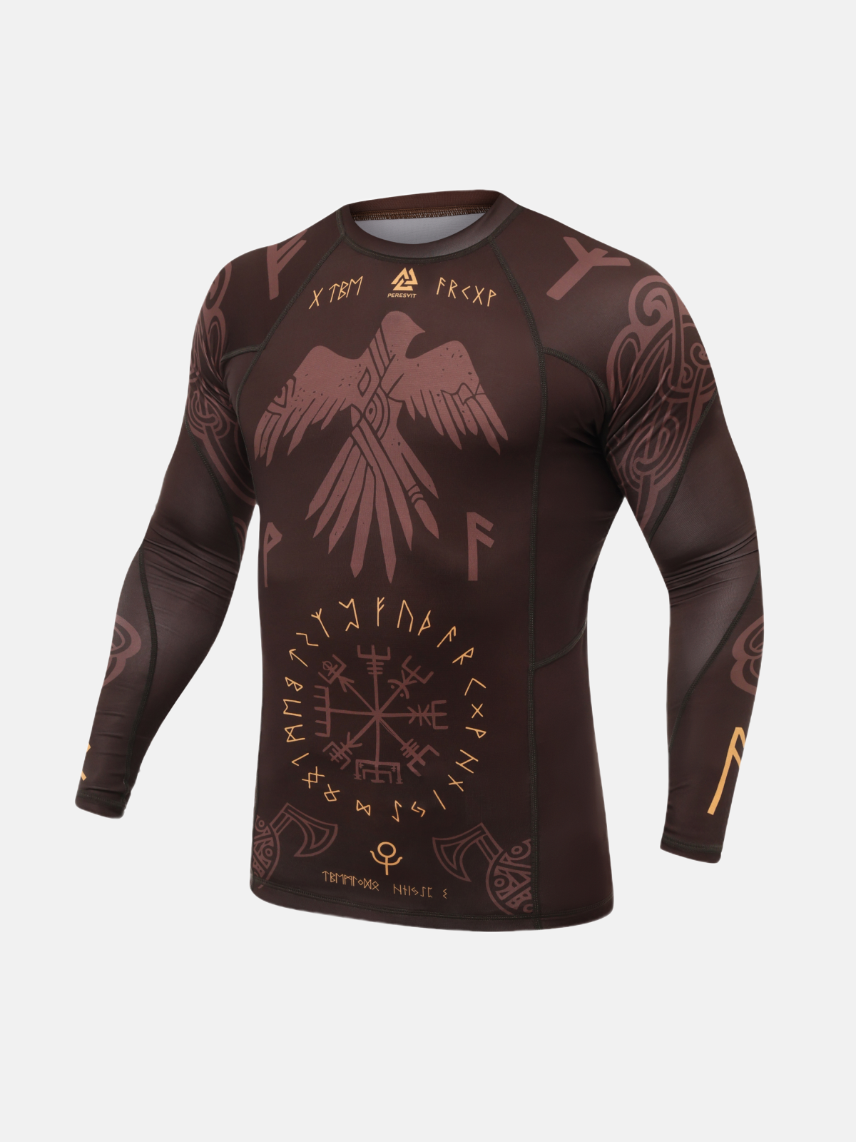 Valhalla Rashguard Long Sleeve Brute Brown, Photo № 3