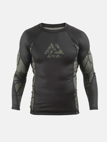 Peresvit Rival Rashguard Riffle Green Longsleeve