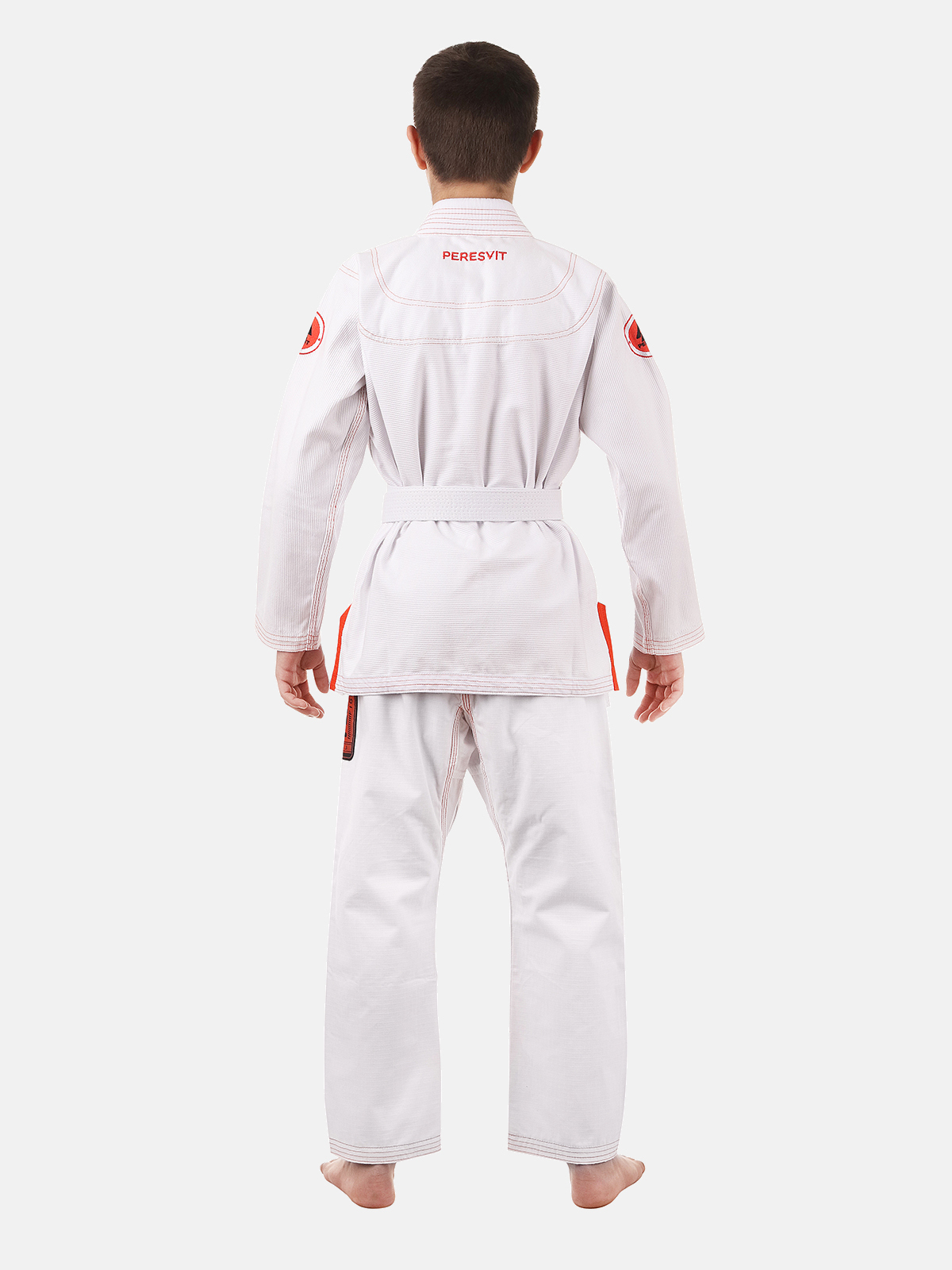 Peresvit Kids BJJ Gi Advance White, Photo No. 2