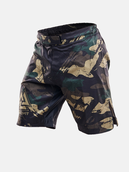 Peresvit Grunge Camo Legend Fight Shorts