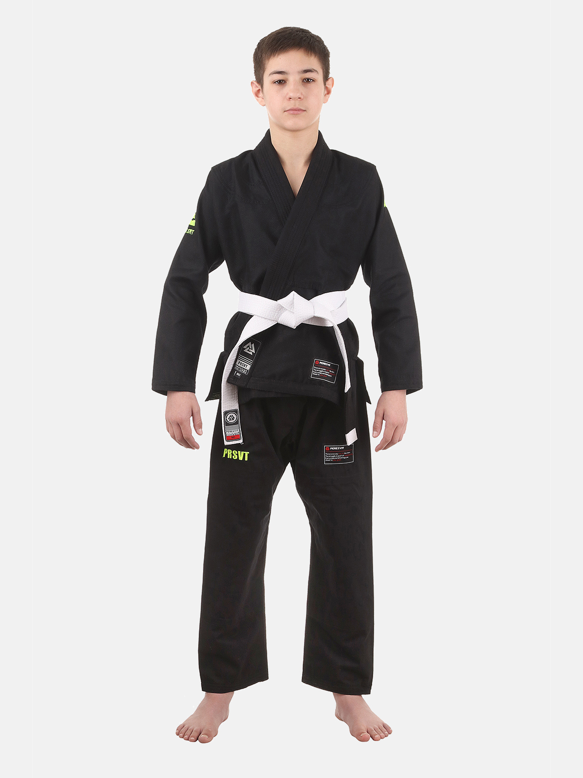 Peresvit Kids BJJ Gi Core Black, Photo No. 2