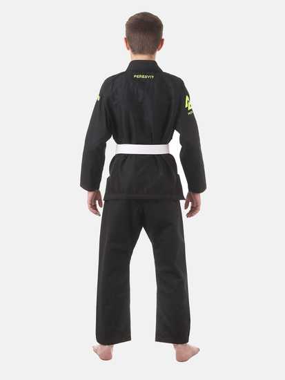 Peresvit Kids BJJ Gi Core Black, Photo No. 3